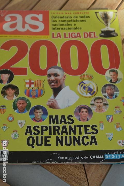 Coleccionismo deportivo: GUIA AS LIGA 2000 - Foto 1