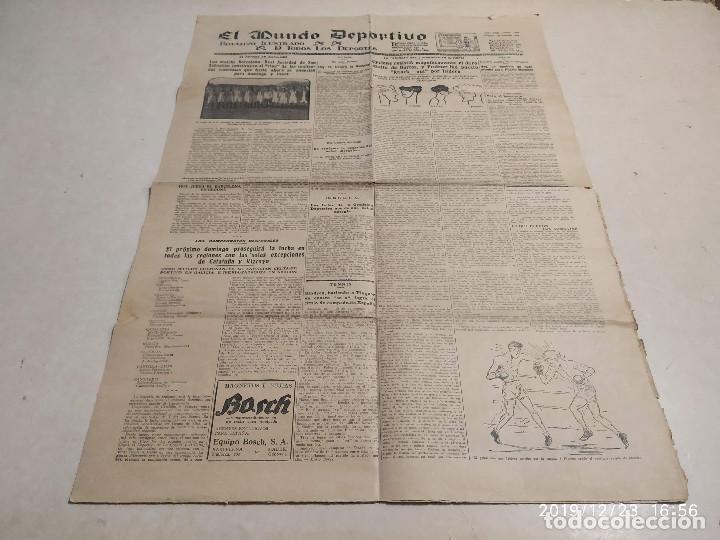 Colecionismo desportivo: EL MUNDO DEPORTIVOS N&ordm; 1558 - 29 OCTUBRE 1926 - BARCELONA-REAL SOCIEDAD (F&Uacute;TBOL) - INAUGURACI&Oacute;N VEL&Oacute;