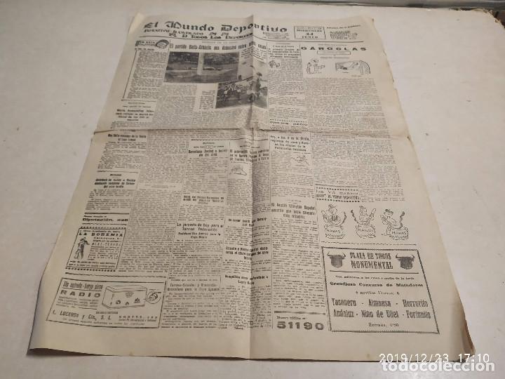 Sports collectibles: EL MUNDO DEPORTIVOS N&ordm; 2898 - 1 JULIO 1931 - BARCELONA-VASCO DE GAMA - VUELTA A FRANCIA