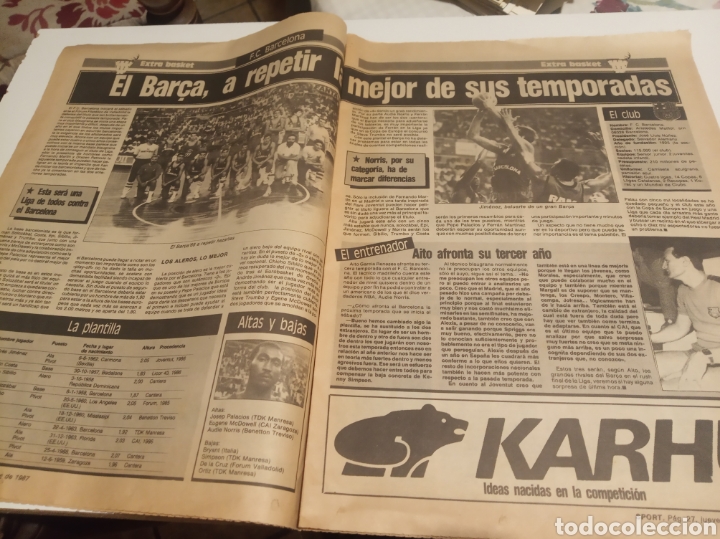 Coleccionismo deportivo: SPORT basket - Foto 3