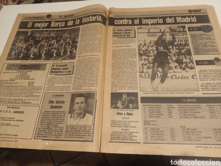 Coleccionismo deportivo: Sport basket - Foto 2