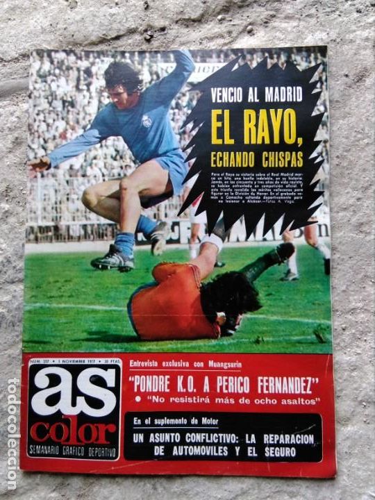 Coleccionismo deportivo: AS COLOR 337 a&ntilde;o 1977 - Foto 1