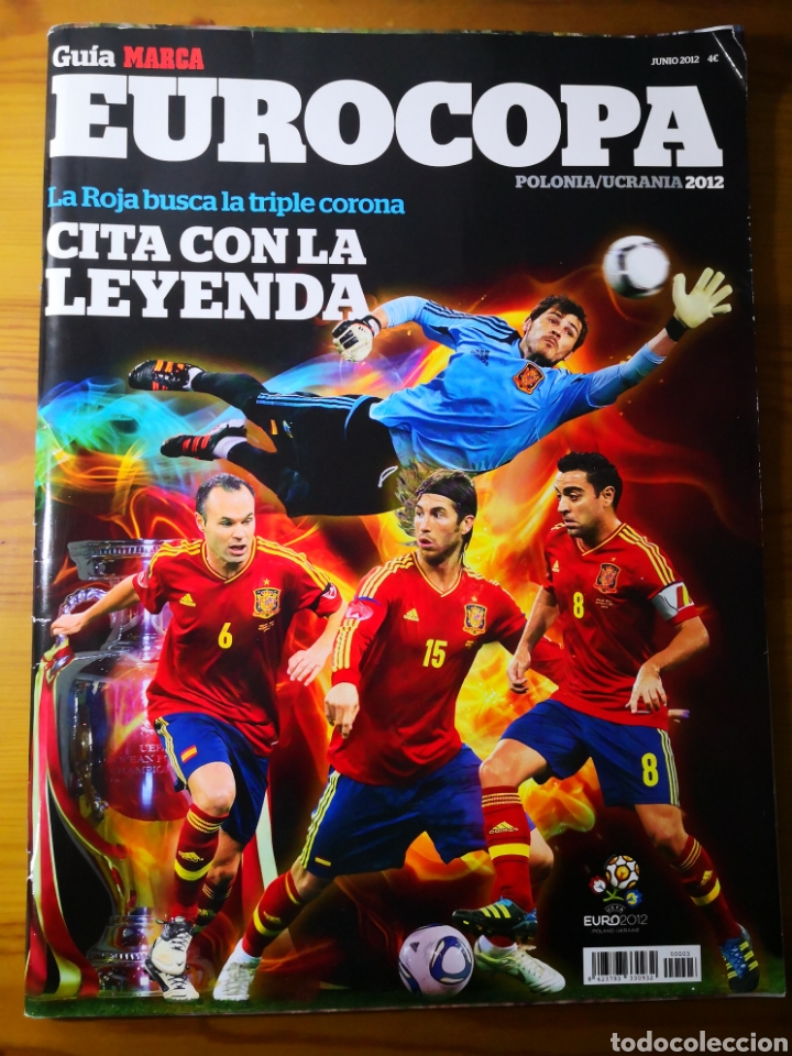 Sammelleidenschaft Sport: GU&Iacute;A MARCA EUROCOPA 2012 POLONIA-UCRANIA