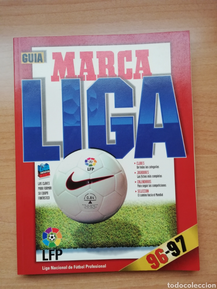 Collectionnisme sportif: Gu&iacute;a Marca de la Liga 96/97