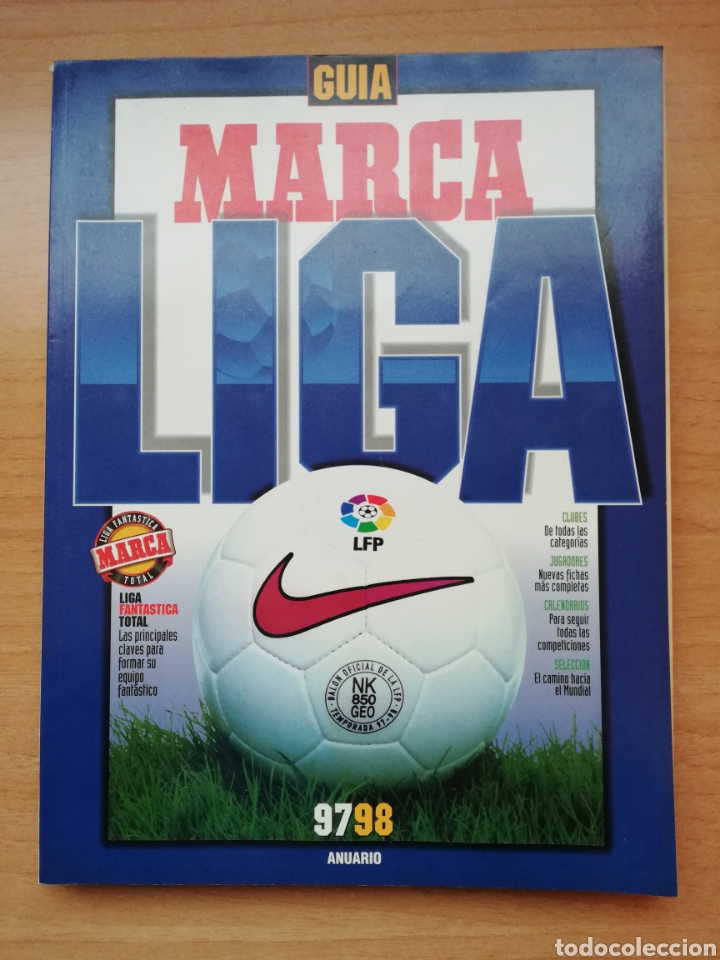 Collectionnisme sportif: Gu&iacute;a Marca de la Liga 97/98