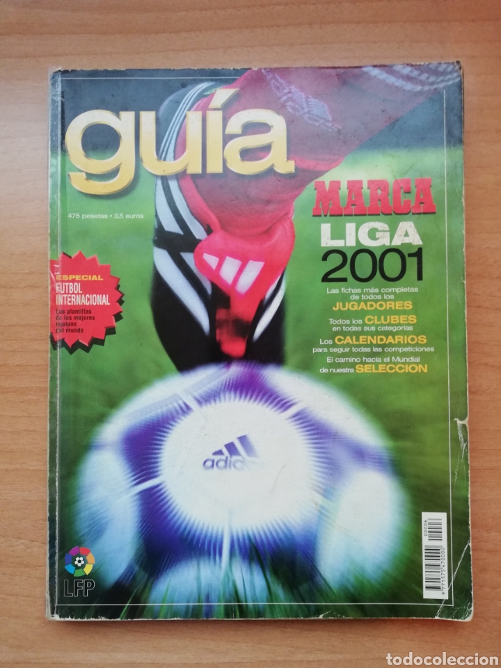 Collectionnisme sportif: Gu&iacute;a Marca de la Liga 2001