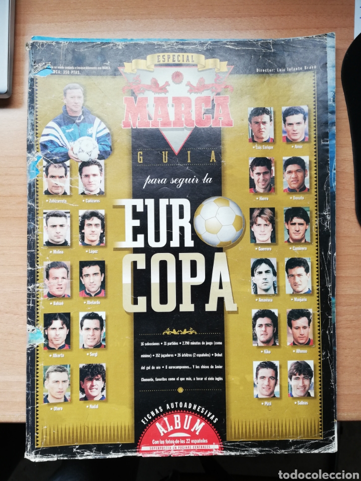 Collectionnisme sportif: Gu&iacute;a Marca de la Eurocopa Inglaterra 96