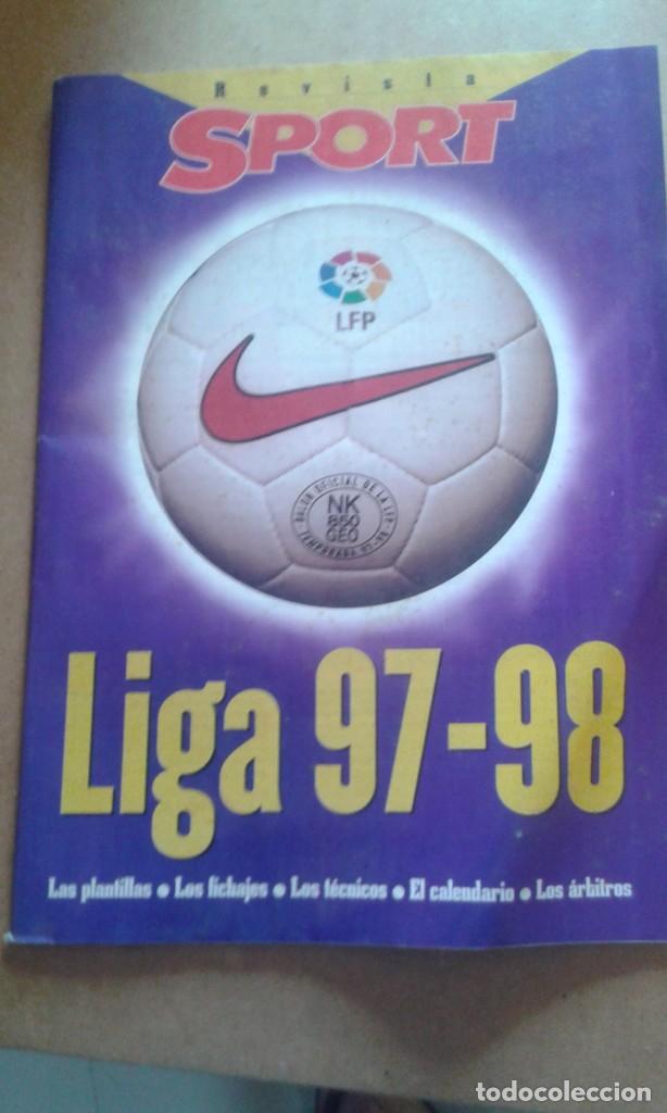 Coleccionismo deportivo: revista sport liga 97-98 - Foto 1 - 199376745