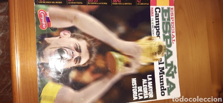 Collectionnisme sportif: Revista marca ESPECIAL ESPA&Ntilde;A CAMPEONA DEL MUNDO