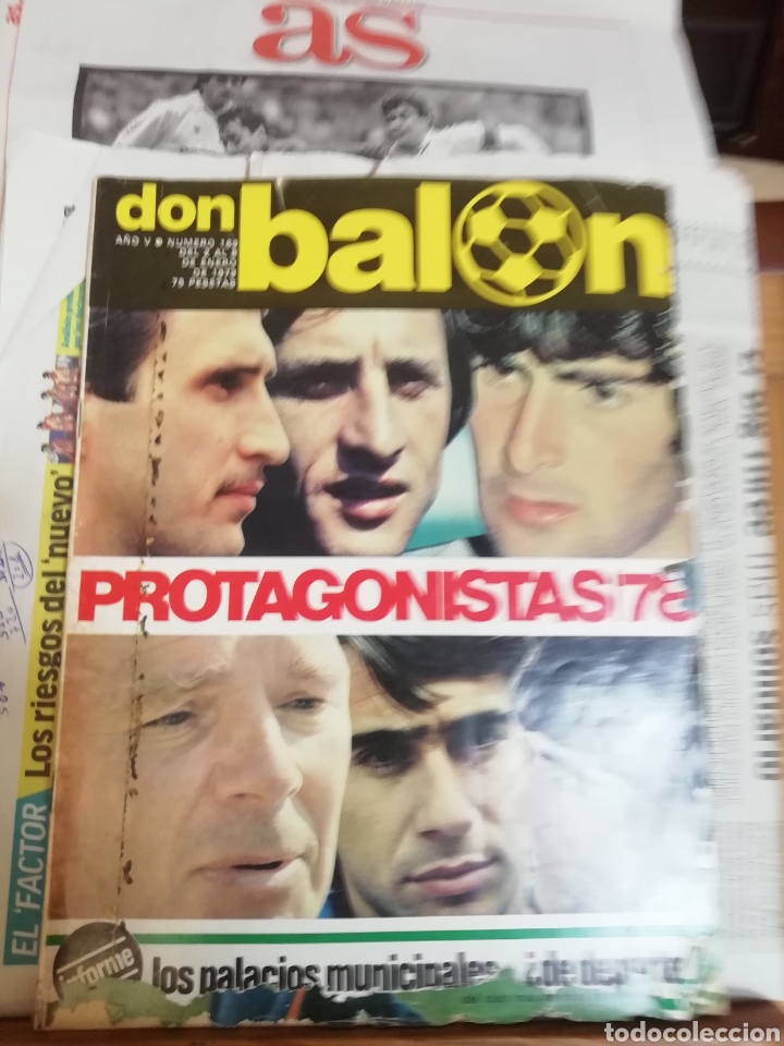 Coleccionismo deportivo: Extra Don balon. Protagonistas 1978 - Foto 2