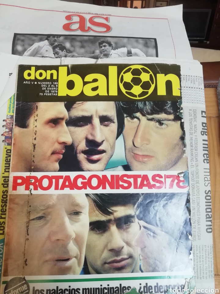 Coleccionismo deportivo: Extra Don balon. Protagonistas 1978 - Foto 1