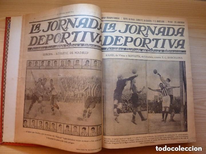 Coleccionismo deportivo: TOMO 1 48 NUMEROS DE LA REVISTA LA JORNADA DEPORTIVA FUTBOL BARCELONA - Foto 4 - 205776721