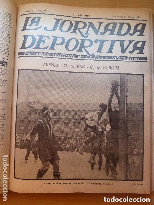 Coleccionismo deportivo: TOMO 1 48 NUMEROS DE LA REVISTA LA JORNADA DEPORTIVA FUTBOL BARCELONA - Foto 23 - 205776721