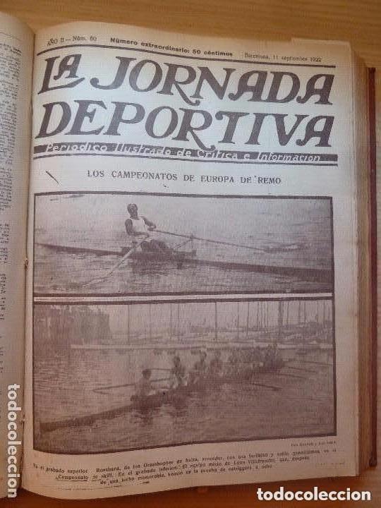 Coleccionismo deportivo: TOMO 1 48 NUMEROS DE LA REVISTA LA JORNADA DEPORTIVA FUTBOL BARCELONA - Foto 28 - 205776721