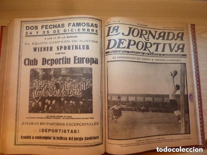 Coleccionismo deportivo: TOMO 1 48 NUMEROS DE LA REVISTA LA JORNADA DEPORTIVA FUTBOL BARCELONA - Foto 39 - 205776721
