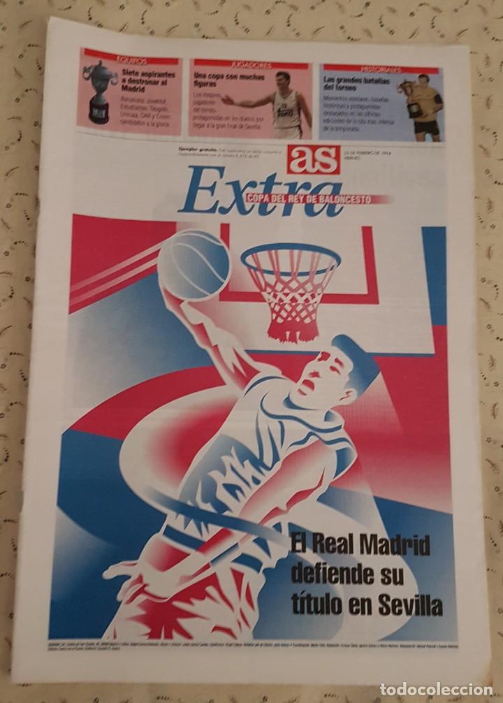 Coleccionismo deportivo: As Extra Copa del Rey de Baloncesto 1994. - Foto 1