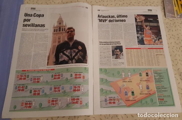 Coleccionismo deportivo: As Extra Copa del Rey de Baloncesto 1994. - Foto 5