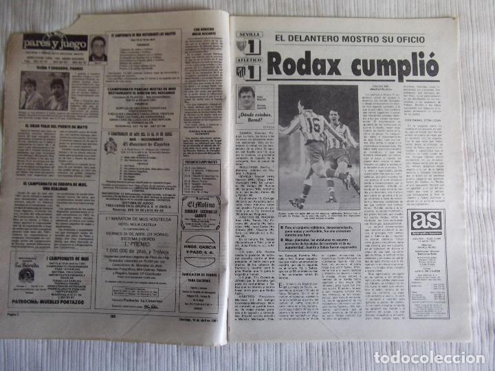 Coleccionismo deportivo: AS-1991-N&ordm;7440-DRAMATICO- - Foto 2