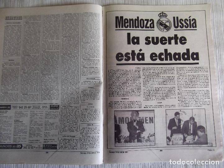 Coleccionismo deportivo: AS-1991-N&ordm;7440-DRAMATICO- - Foto 7