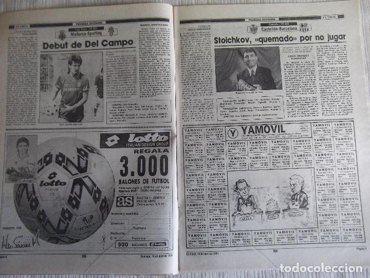 Coleccionismo deportivo: AS-1991-N&ordm;7440-DRAMATICO- - Foto 10