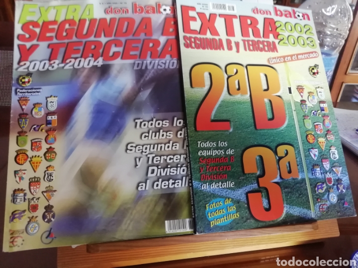 Coleccionismo deportivo: Extra Don balon 2 B y 3 divisi&oacute;n. 2 extras 2002- 2004 - Foto 1