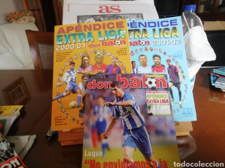Coleccionismo deportivo: Extra ligas don balon. ap&eacute;ndices s 2001 2004 - Foto 2