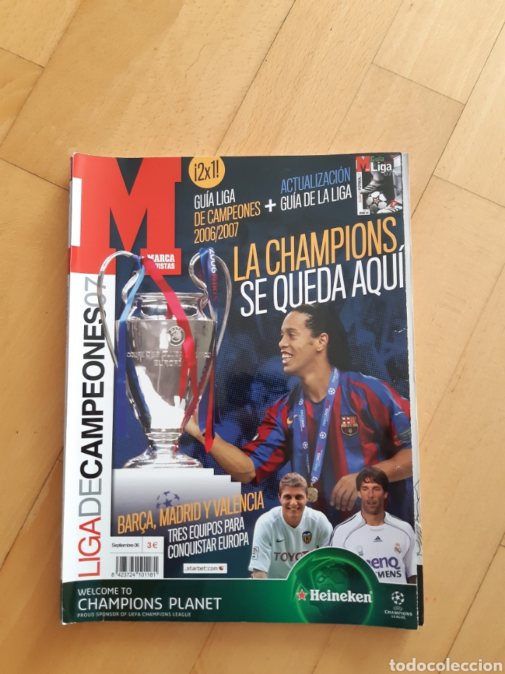 Collectionnisme sportif: Marca extra. Especial Copas de Europa 2007