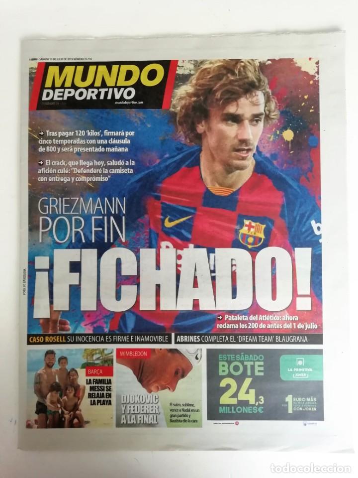 Colecionismo desportivo: Mundo deportivo Grisman ficha por el f.c. barcelona