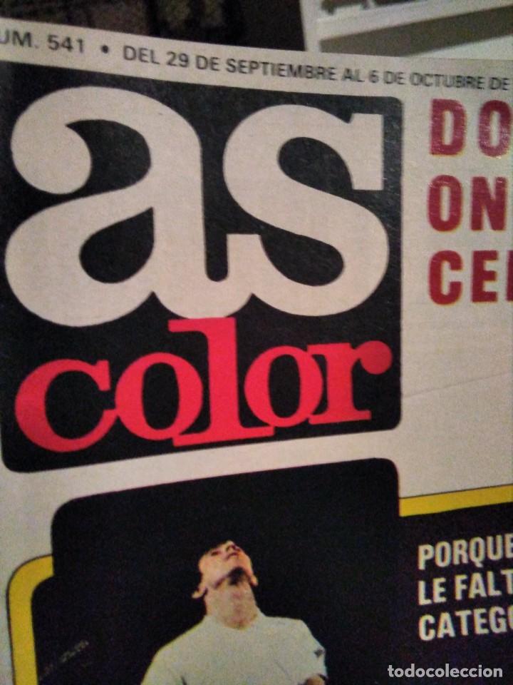 Coleccionismo deportivo: AS COLOR 541 - Foto 2