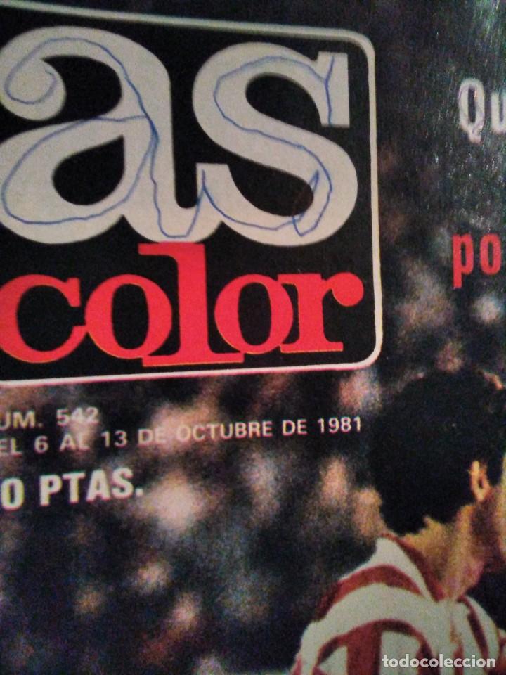 Coleccionismo deportivo: AS COLOR 542 - Foto 2