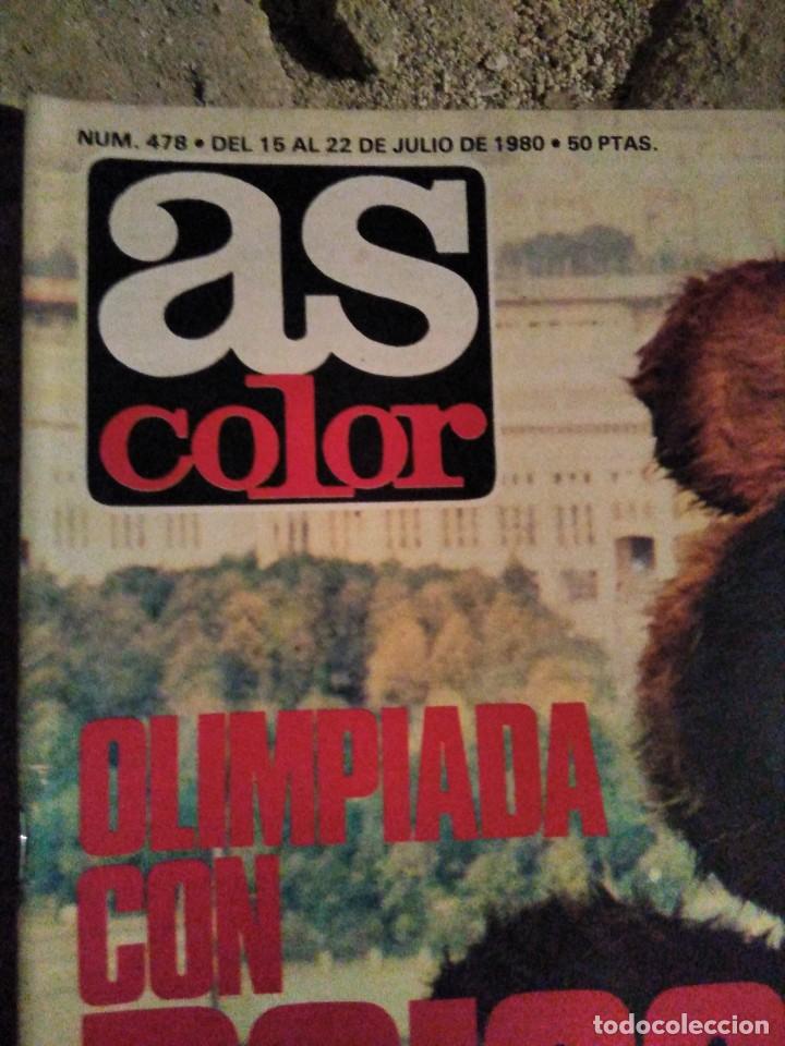 Coleccionismo deportivo: AS COLOR 478 - Foto 2