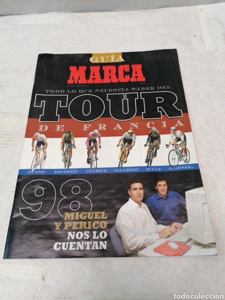 Coleccionismo deportivo: Gu&iacute;a marca tour 98 - Foto 1
