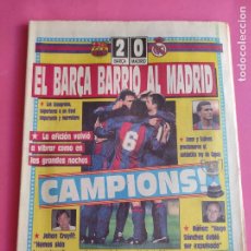 Coleccionismo deportivo: DIARIO SPORT BARÇA CAMPEON COPA DEL REY FUTBOL 89/90 - FC BARCELONA 1989/1990 - REAL MADRID