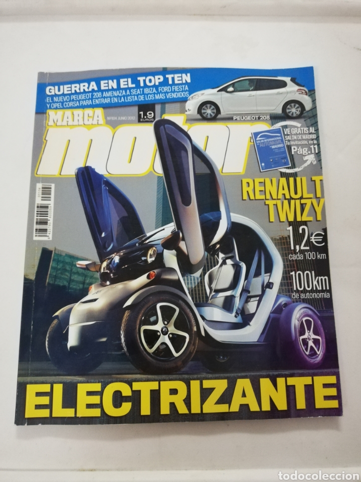 Sammelleidenschaft Sport: Revista marca motor - N&uacute;mero 104 junio 2012 - Renault twizy