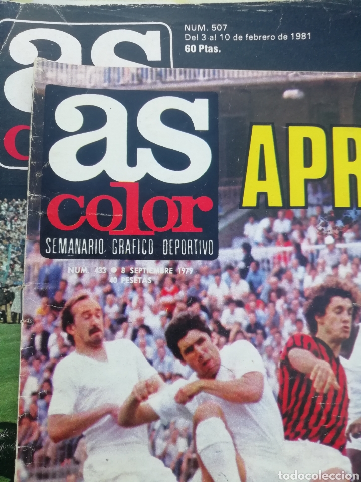 Coleccionismo deportivo: As color numero 433. 1979. P&oacute;ster Palin. - Foto 3