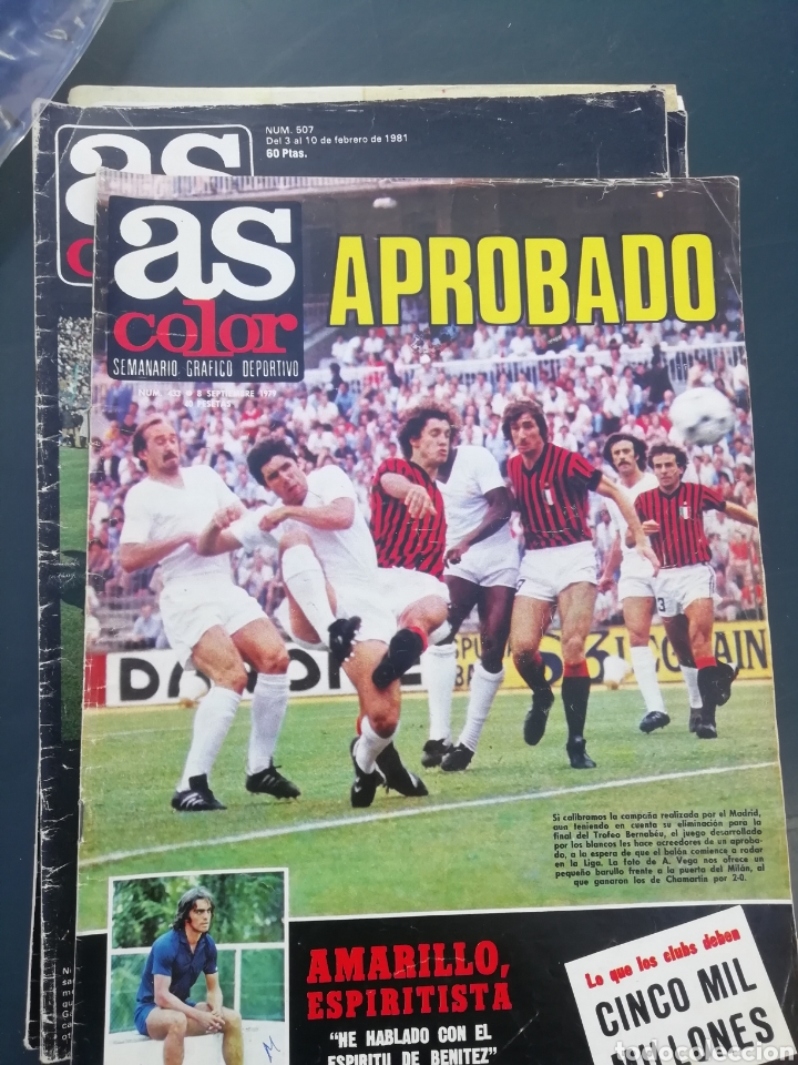 Coleccionismo deportivo: As color numero 433. 1979. P&oacute;ster Palin. - Foto 1