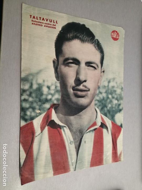 Collectionnisme sportif: TALTAVULL, DELANTERO CENTRO DEL ATL&Eacute;TICO AVIACI&Oacute;N / L&Aacute;MINA DIARIO MARCA