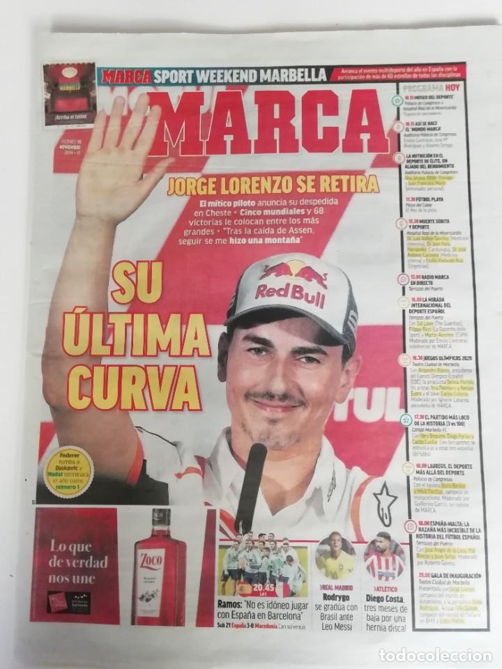 Coleccionismo deportivo: marca: retirada de jorge lorenzo - Foto 1