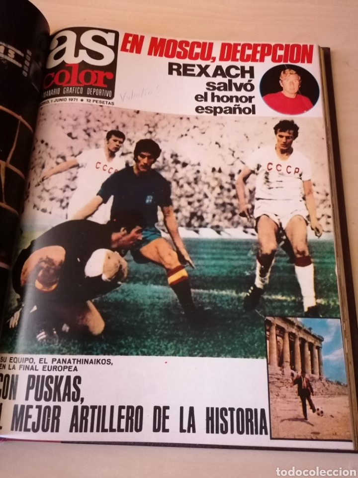Coleccionismo deportivo: AS COLOR - Del n&uacute;mero 1 al 77. - Foto 6