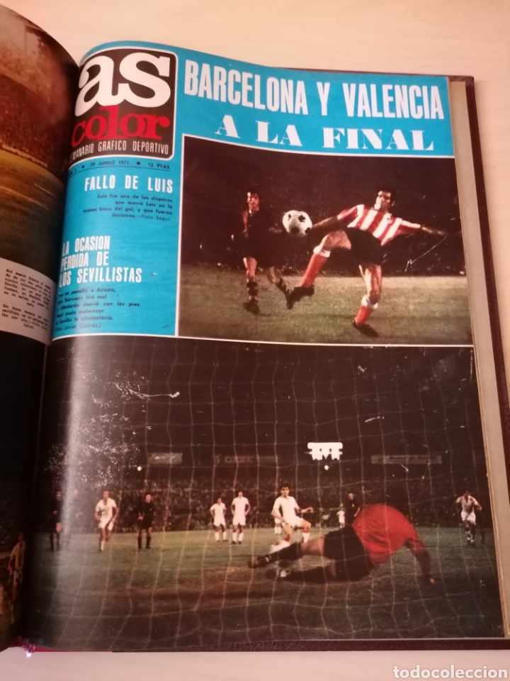 Coleccionismo deportivo: AS COLOR - Del n&uacute;mero 1 al 77. - Foto 10