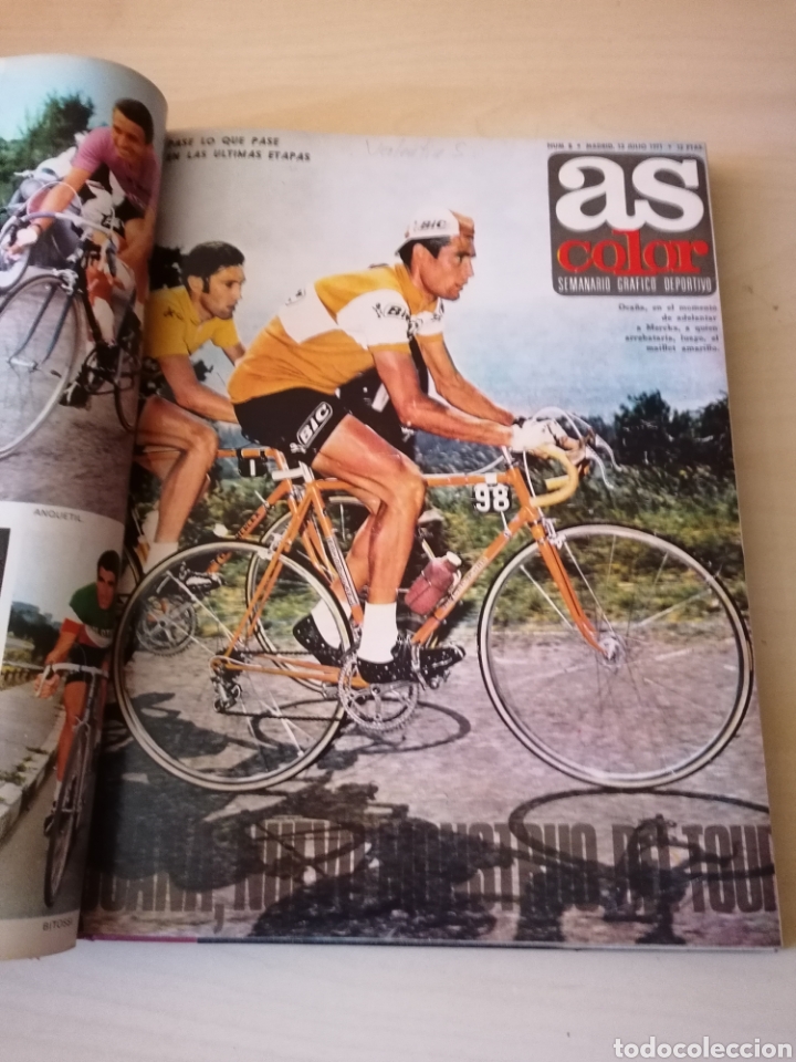 Coleccionismo deportivo: AS COLOR - Del n&uacute;mero 1 al 77. - Foto 13