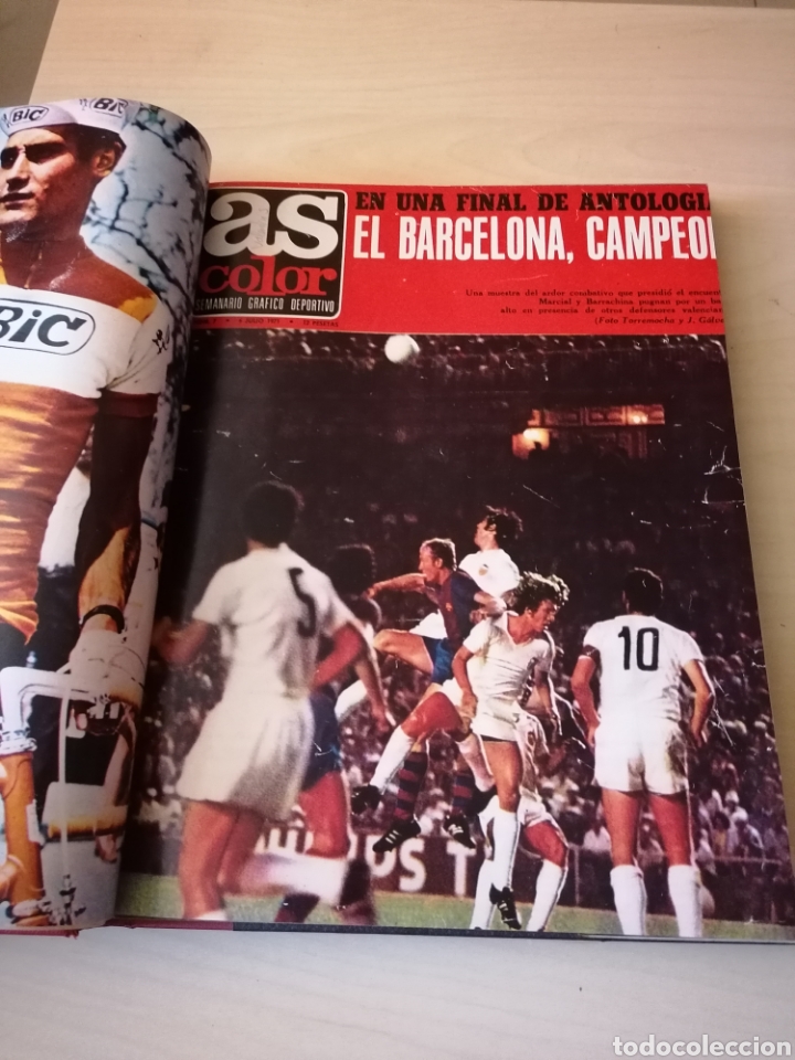 Coleccionismo deportivo: AS COLOR - Del n&uacute;mero 1 al 77. - Foto 14