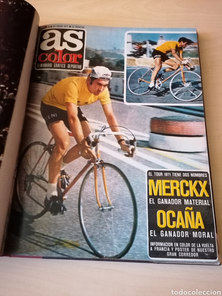 Coleccionismo deportivo: AS COLOR - Del n&uacute;mero 1 al 77. - Foto 15