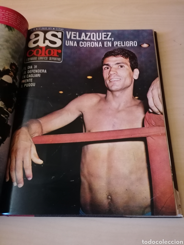Coleccionismo deportivo: AS COLOR - Del n&uacute;mero 1 al 77. - Foto 16