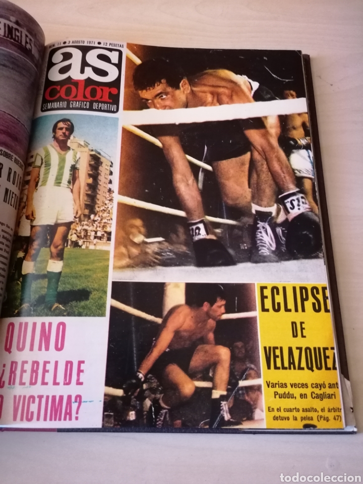 Coleccionismo deportivo: AS COLOR - Del n&uacute;mero 1 al 77. - Foto 17