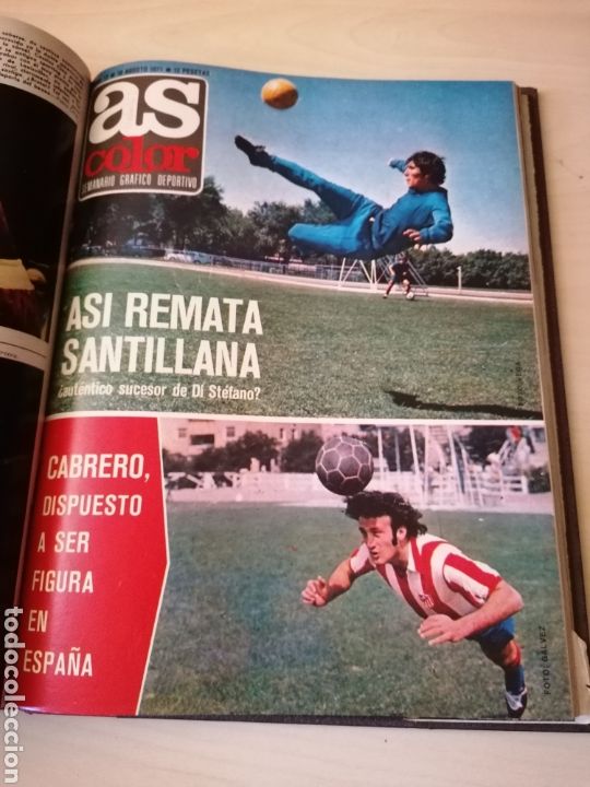 Coleccionismo deportivo: AS COLOR - Del n&uacute;mero 1 al 77. - Foto 18