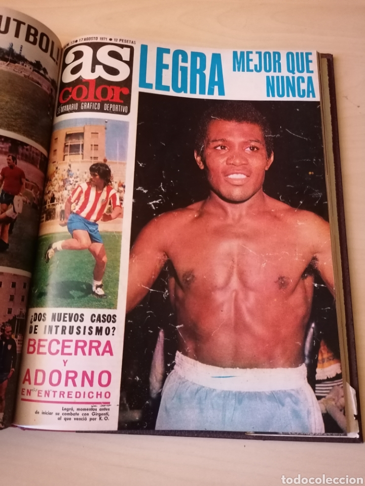 Coleccionismo deportivo: AS COLOR - Del n&uacute;mero 1 al 77. - Foto 19