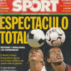 Coleccionismo deportivo: DIARIO SPORT REVISTA EXTRA GUIA DE LA LIGA 2003 2004. SUPLEMENTO ESPECIAL LIGA