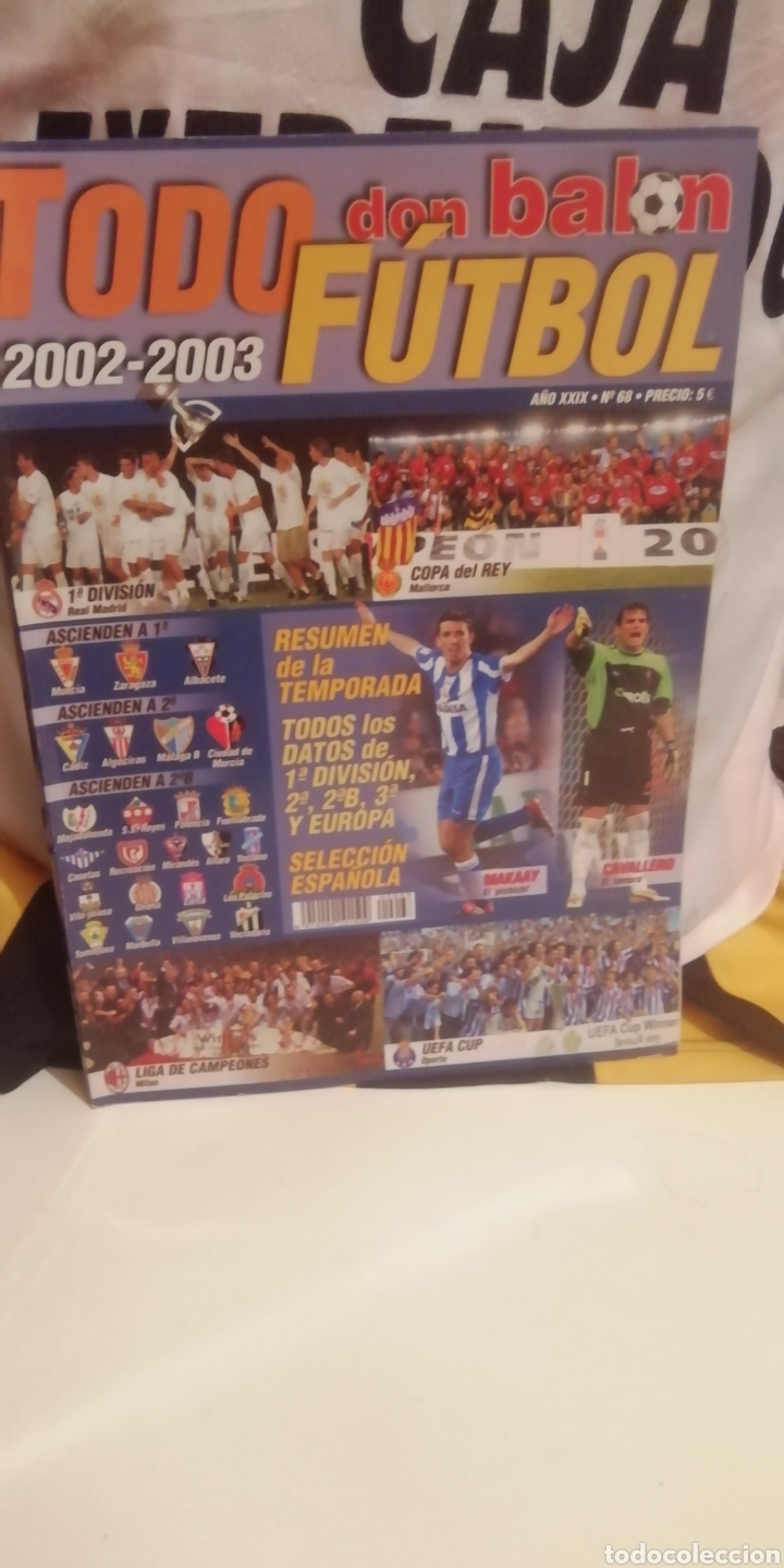 Coleccionismo deportivo: Extra todof&uacute;tbol don balon 2002- 2003. - Foto 1