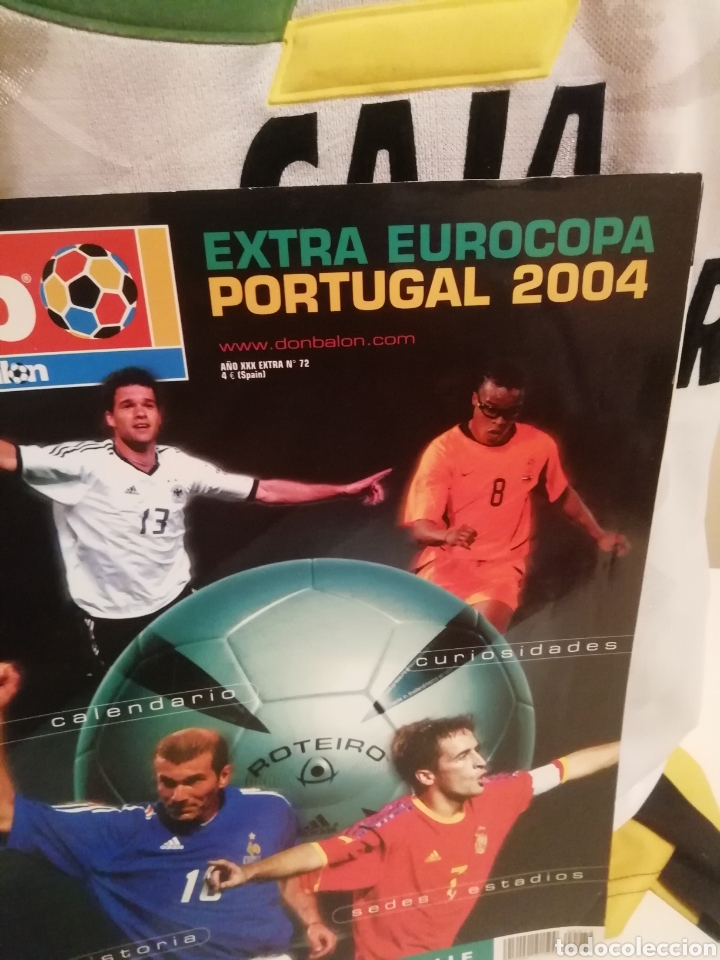 Coleccionismo deportivo: Extra eurocopa 2004 don balon. - Foto 1